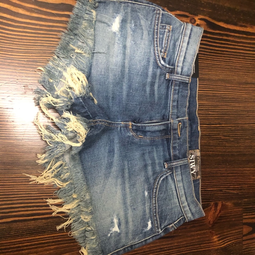 Siwy Jean shorts- Blondie come back to me size 26